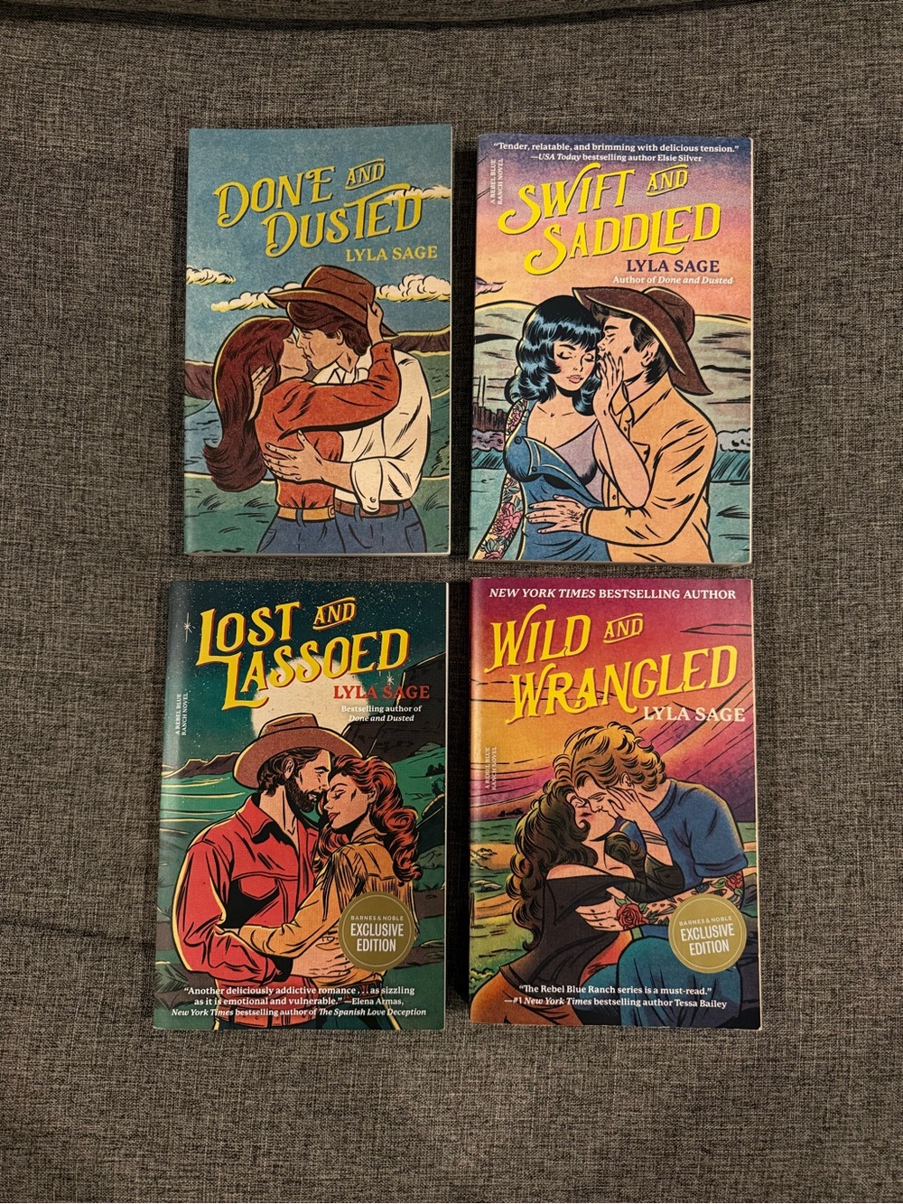 Lyla Sage’s Rebel Blue Ranch Series